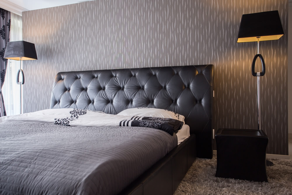 Decorare le pareti con la carta da parati 3D 1 Immagine di carta da parati letto