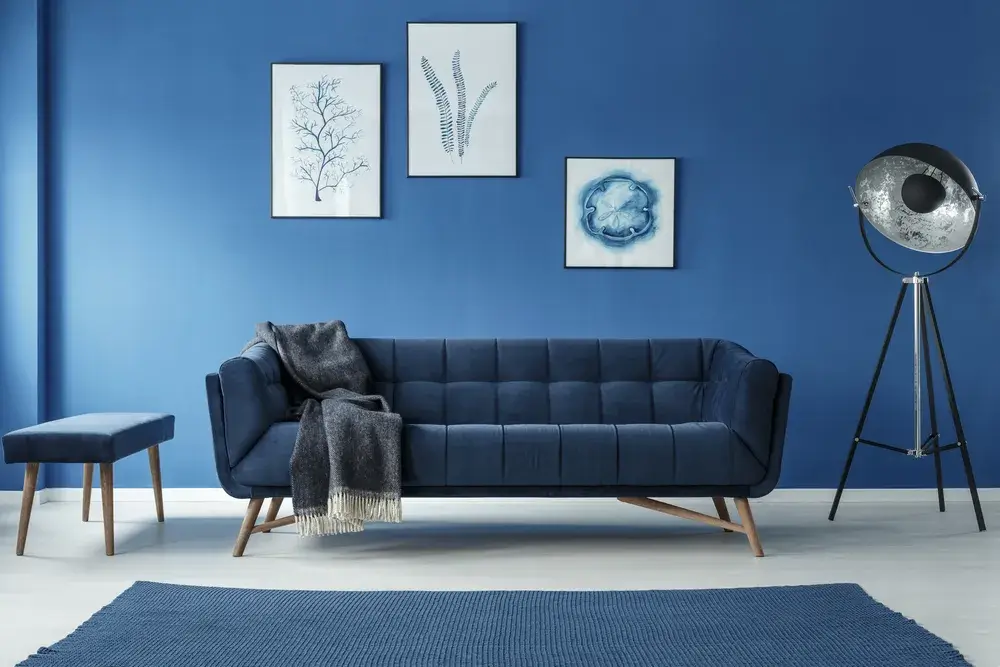 Pareti colorate in casa: quali scelte fare? 2 Immagine di casa blu