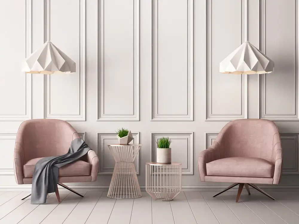 Arredare la casa con colori pastello 4 Immagine di casa cipria