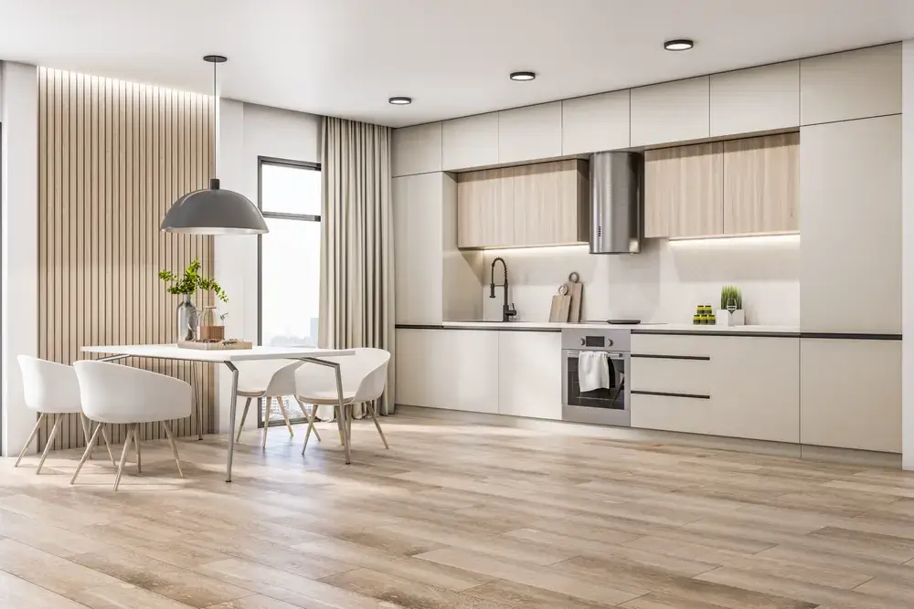 Quali sono le palette di colori per la casa di tendenza per il 2024? 1 Immagine di casa tendenza beige