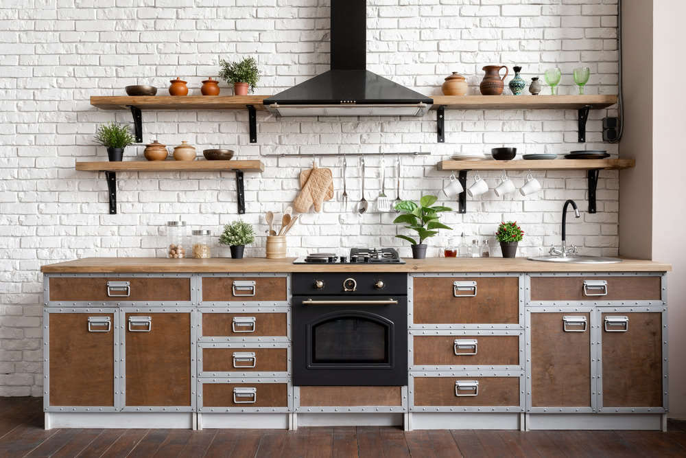 Cappa per la cucina: quale marca scegliere? 3 Immagine di cucina marrone