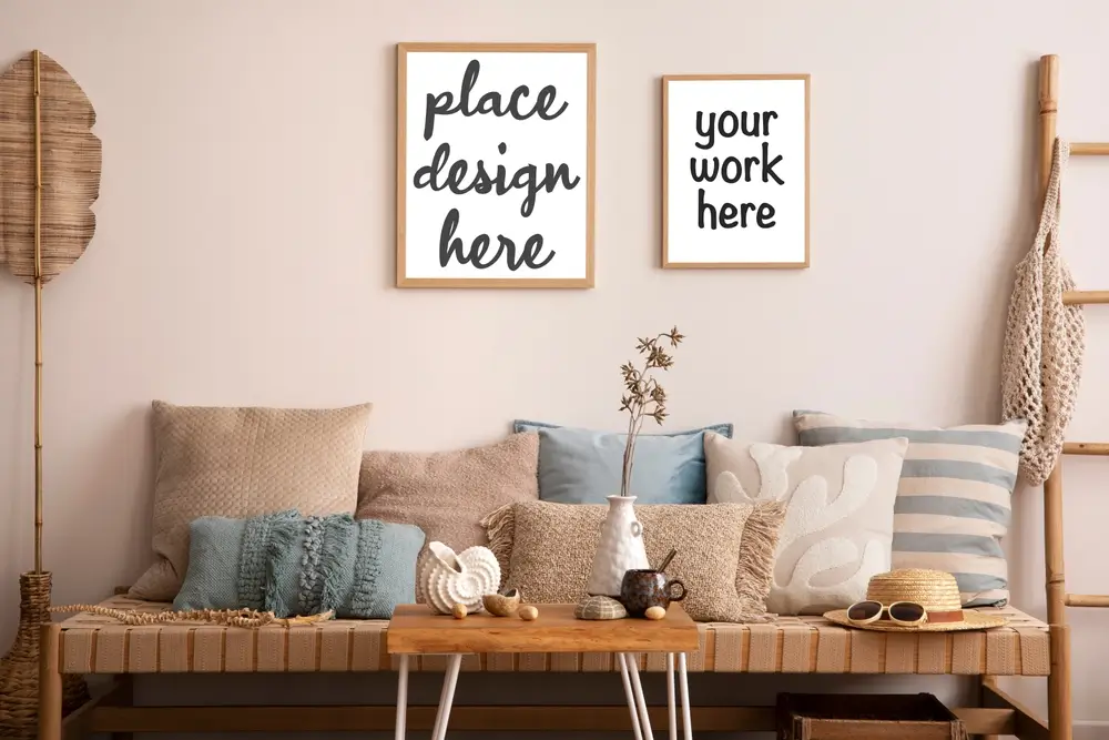 Idee per abbinare l’arredamento con le pareti blu e tortora 9 Immagine di decorazioni tortora