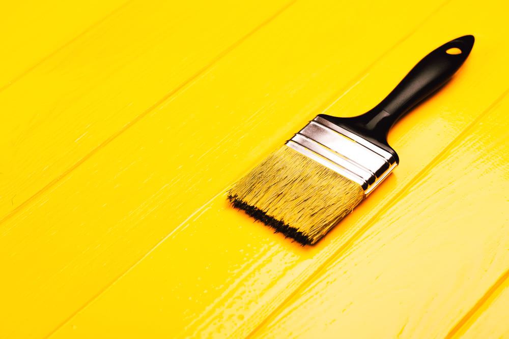 Giallo e petrolio: abbinamento di grande stile 1 Immagine di dipingere giallo