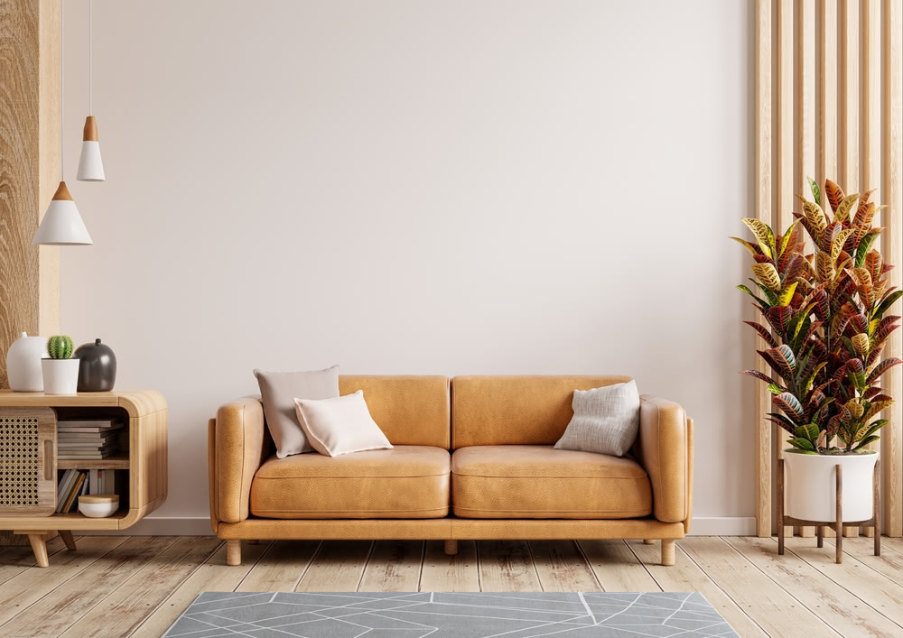 Come realizzare un restyling della casa? 6 Immagine di divano pelle vintage