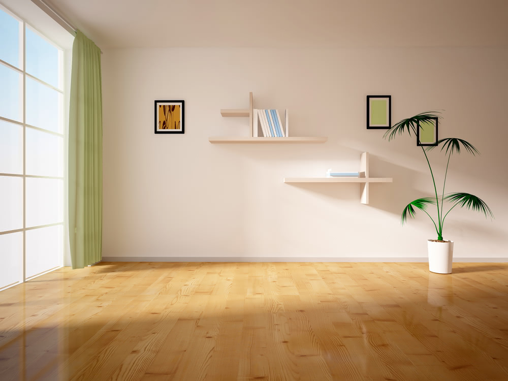 Parquet per la casa: quali sono i brand sul mercato? 6 Immagine di parete bianca con parquet chiaro