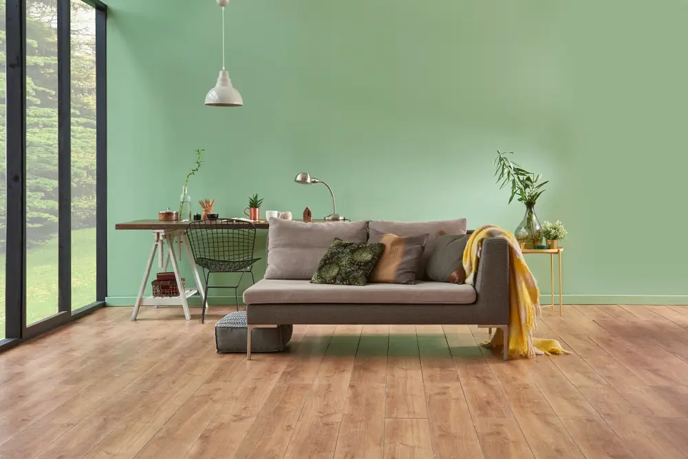 Colori da abbinare al verde per una casa di tendenza 8 Immagine di parete verde