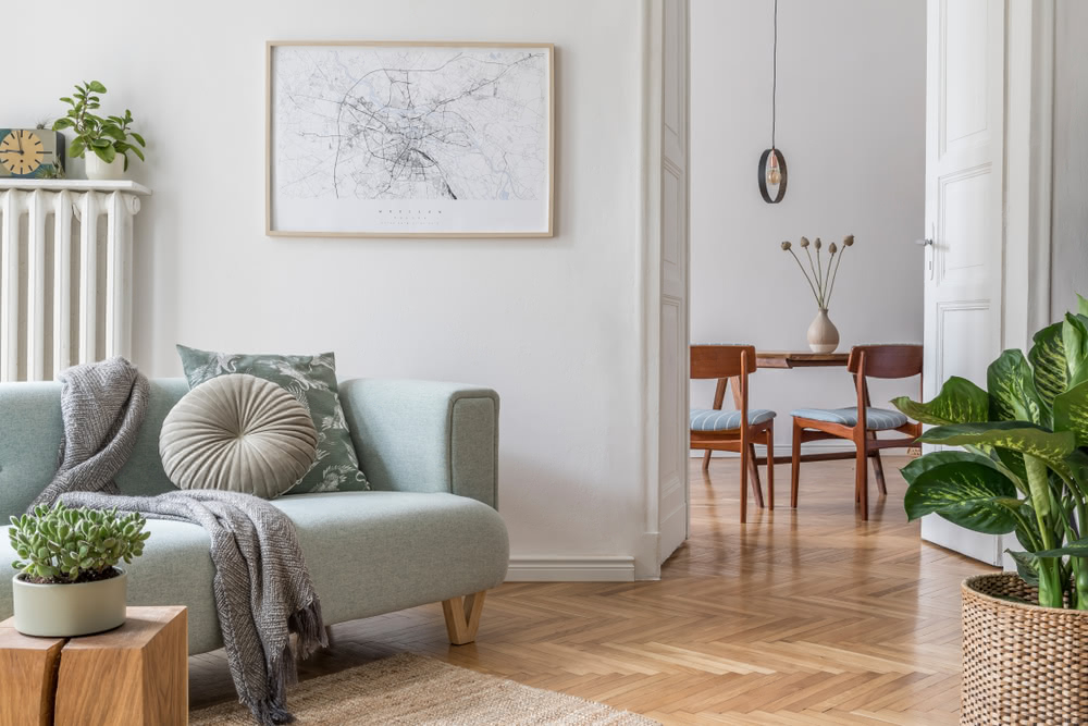 Come riparare un parquet sollevato a causa dell'umidità? 5 Immagine di parquet in casa