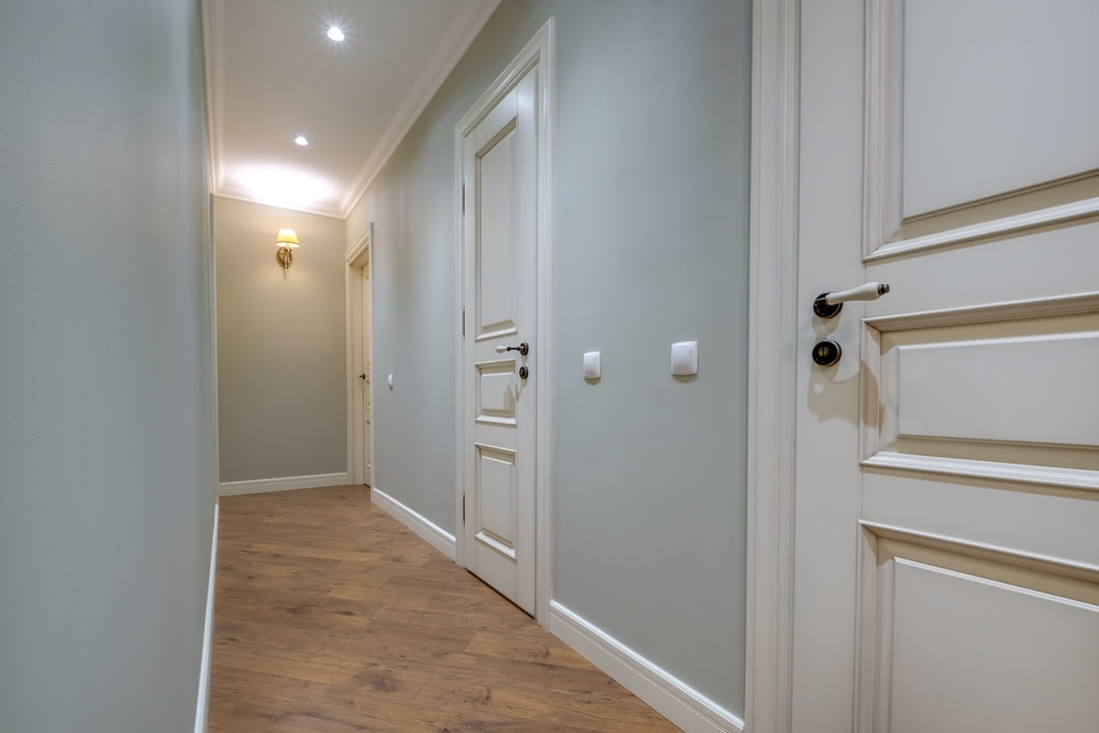 È sempre una scelta corretta eliminare il corridoio? 3 Immagine di porte interne bianche