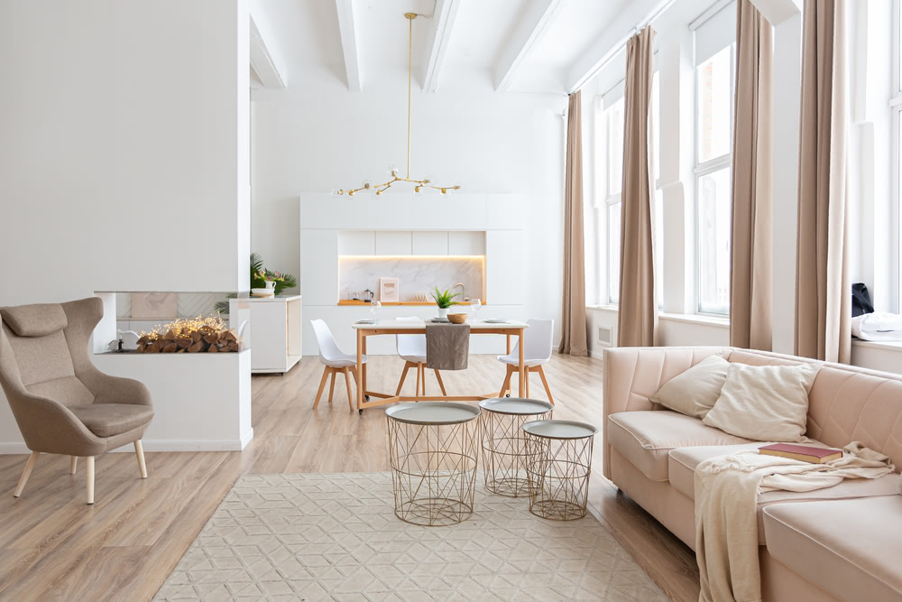 Quale stile di arredamento scegliere? 4 Immagine di salone scandinavo