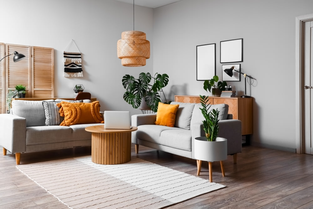 Acquisto Prima Casa: le agevolazioni per il 2024 6 Immagine di salotto moderno con rattan