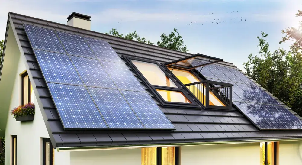 Impianto fotovoltaico: quanto spazio è necessario? 6 Immagine di pannelli solari