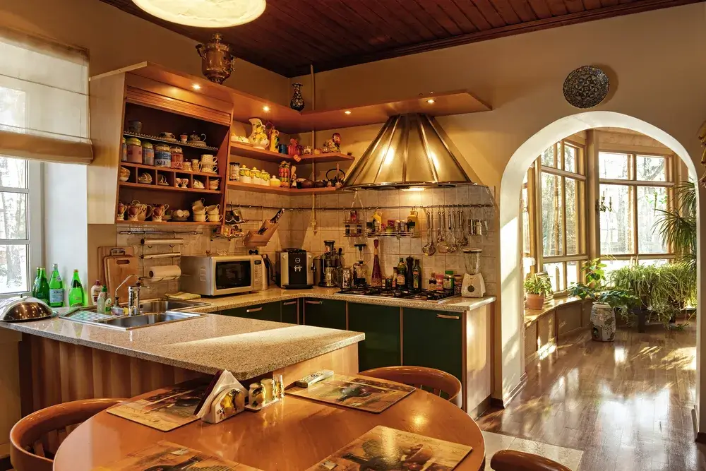 Come arredare una cucina rustica 4 Immagine di cucina retro casa