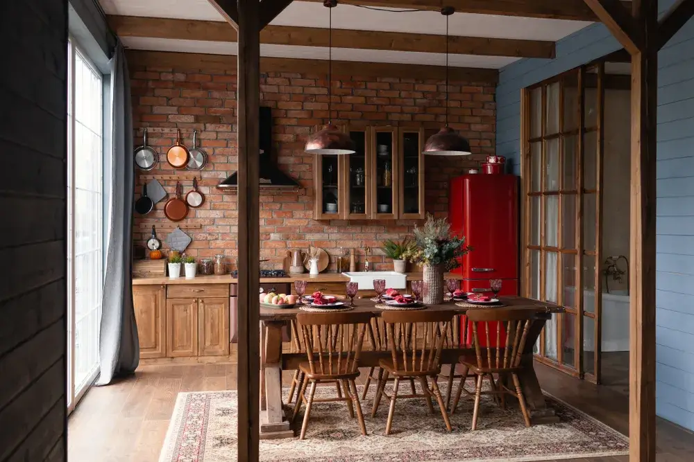 Come arredare una cucina rustica 5 Immagine di cucina retro