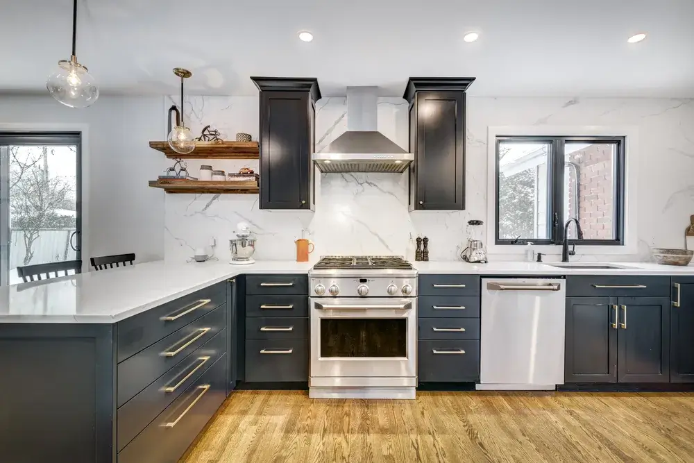 Cucina stacco tra parquet e piastrelle: tutte le soluzioni 8 Immagine di cucina