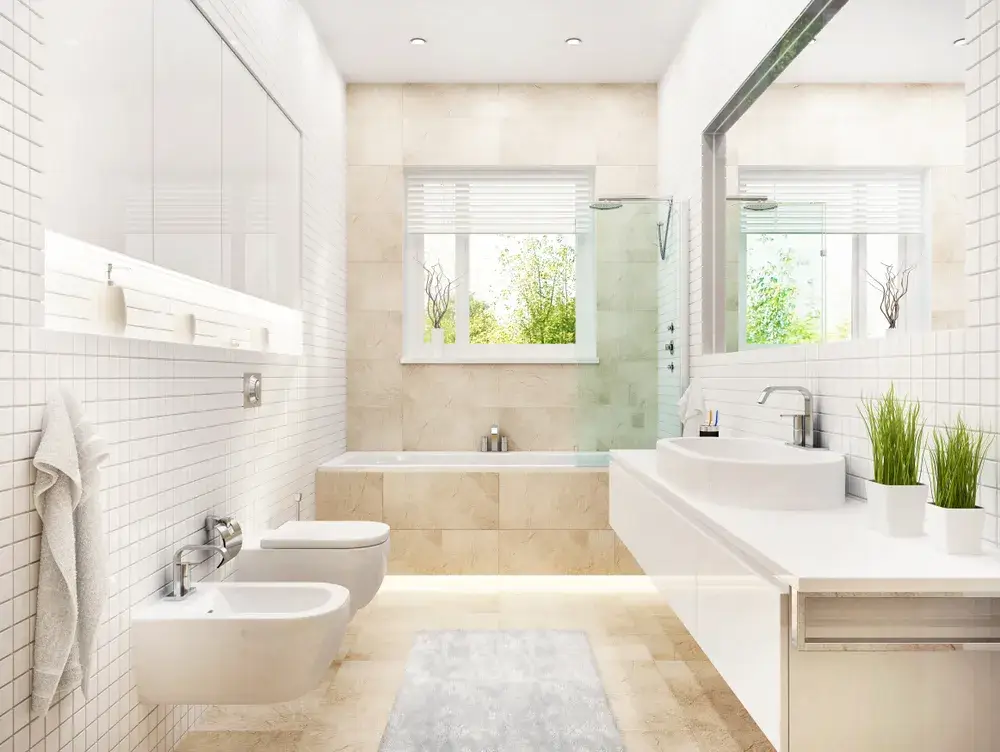 Dipingere le piastrelle del bagno: pro e contro 1 Immagine di dipingere le piastrelle