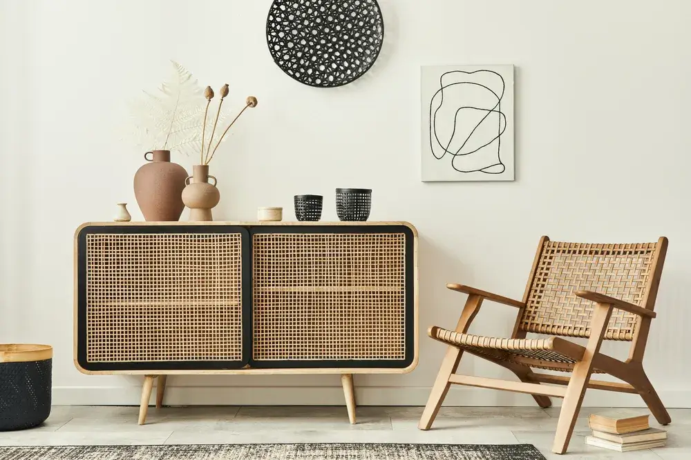 Arredare con il rattan per una casa ecologica 2 Immagine di rattan casa