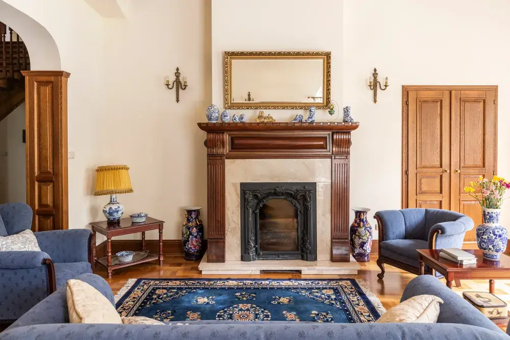 Stile inglese: quali scelte fare? 5 Immagine di stile inglese camino