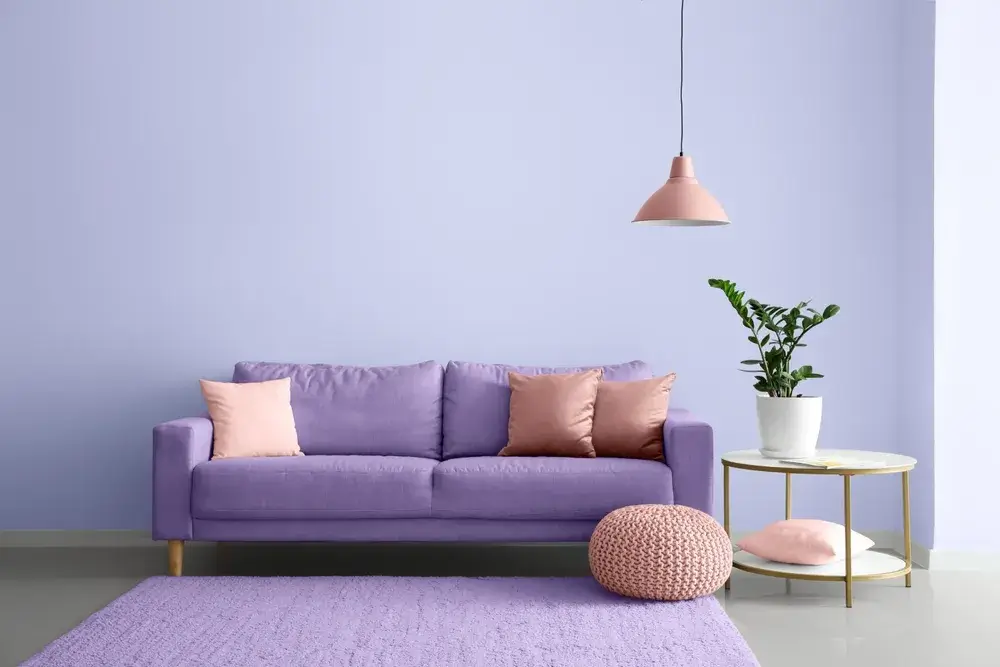 La versatilità del color lilla in casa 3 Immagine di arredamento lilla