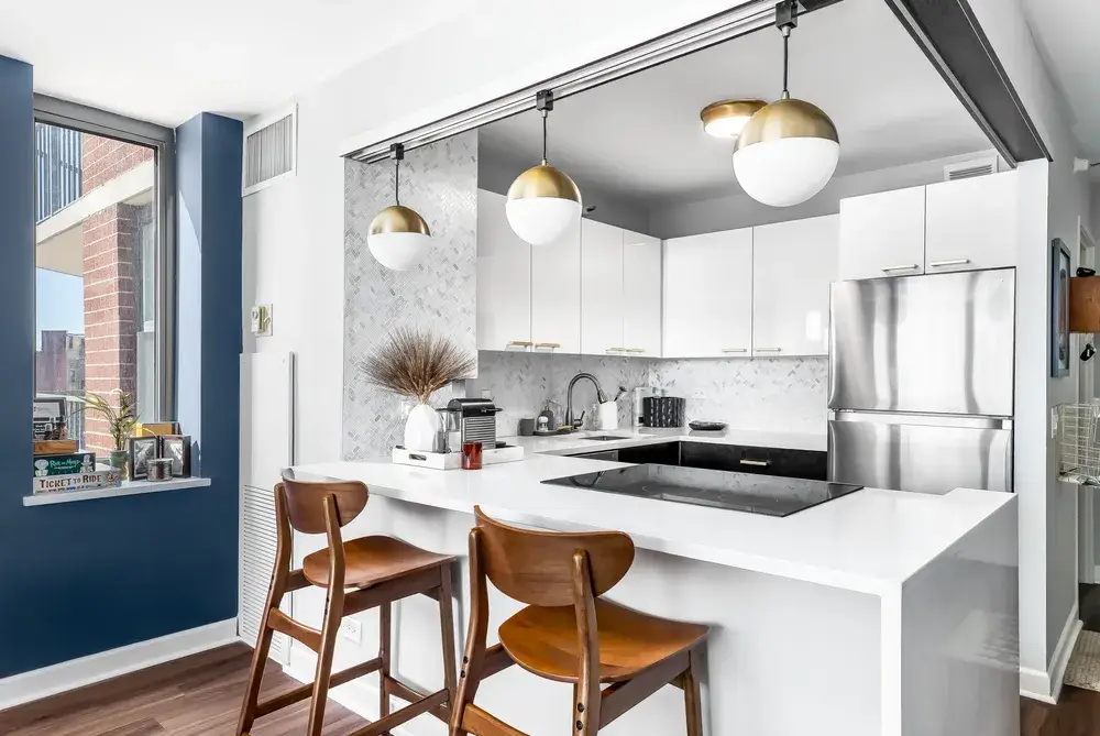 Sgabelli per cucina a isola: come sceglierli? 6 Immagine di sgabelli casa cucina