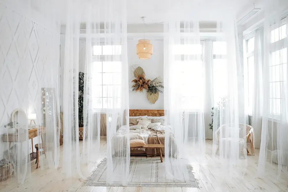 Tessuti sostenibili: quali scegliere? 3 Immagine di tende casa eco