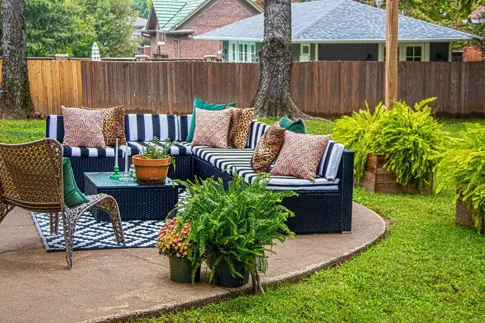 Arredare con le piante 2 Immagine di tessuti outdoor giardino