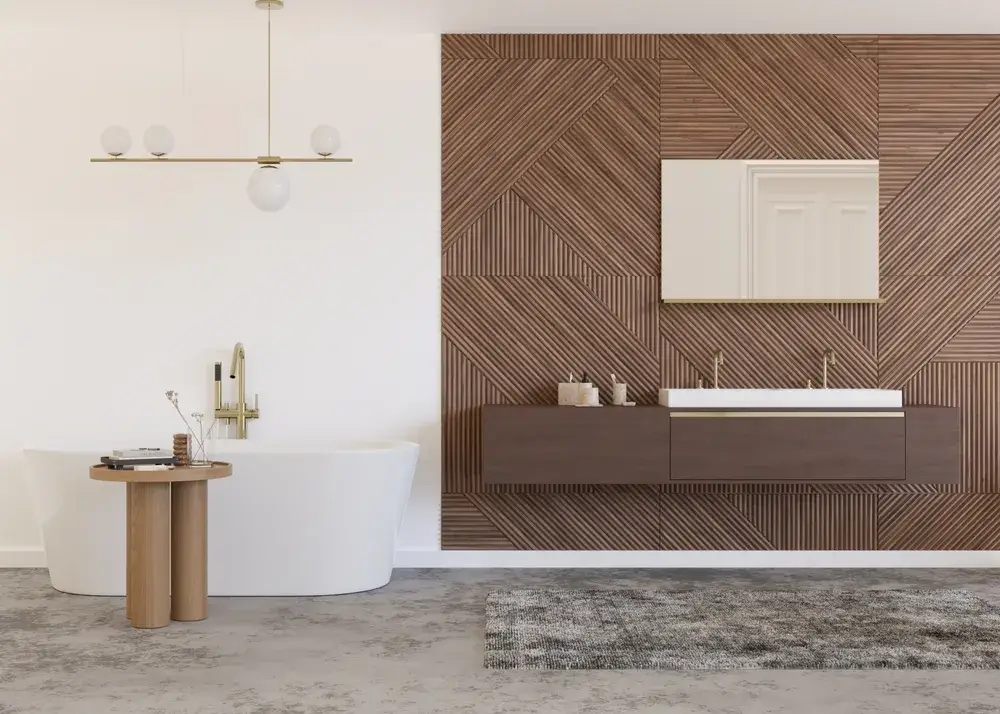 Rifare il look al bagno senza spendere una fortuna 4 Immagine di bagno moderno casa