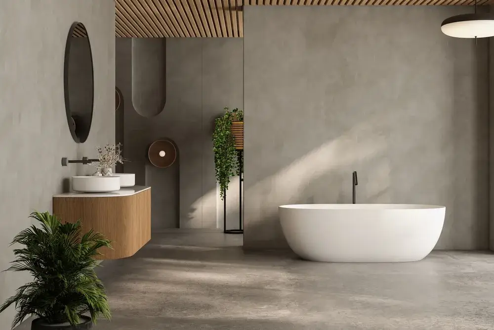 5 cose da sapere per ristrutturare il bagno 2 Immagine di bagno scuro