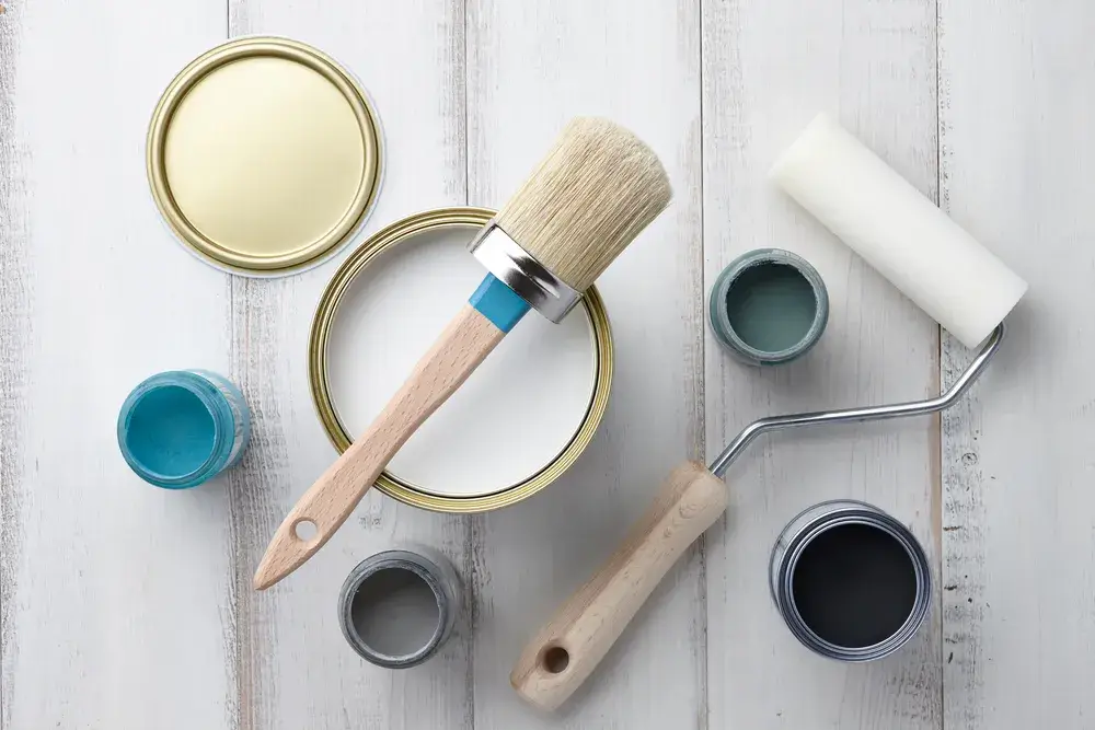 La pittura antimuffa 5 Immagine di dipingere casa
