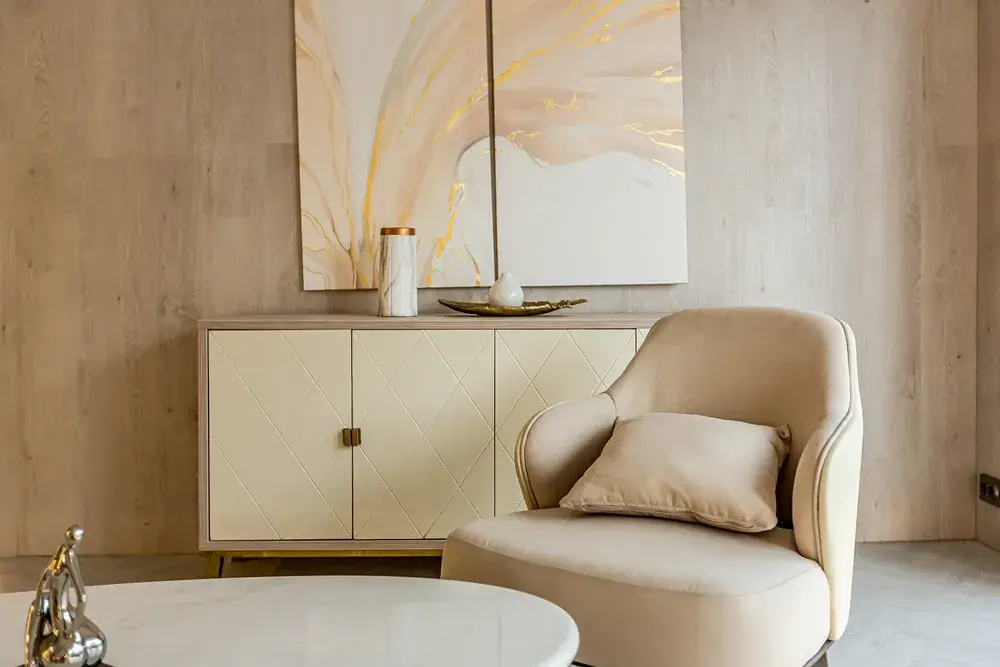 Color crema: come abbinarlo? 2 Immagine di arredamento crema