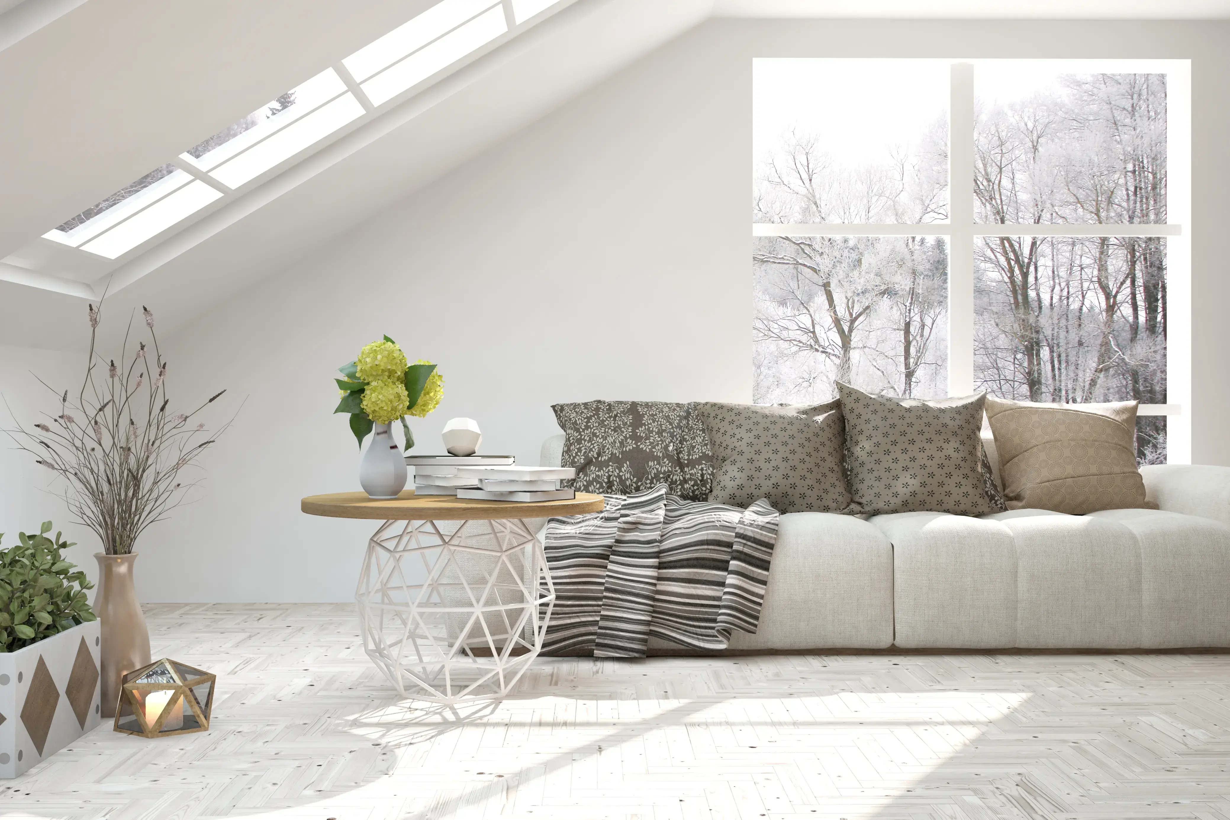 Una casa elegante: 7 scelte da non fare 4 Immagine di divano letto mansarda