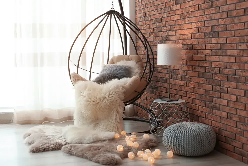Poltrona sospesa: un modo innovativo per decorare 1 Immagine di poltrona sospesa