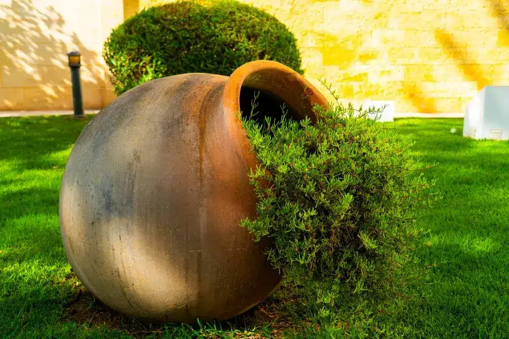Decorare casa con le anfore 4 Immagine di anfore da giardino