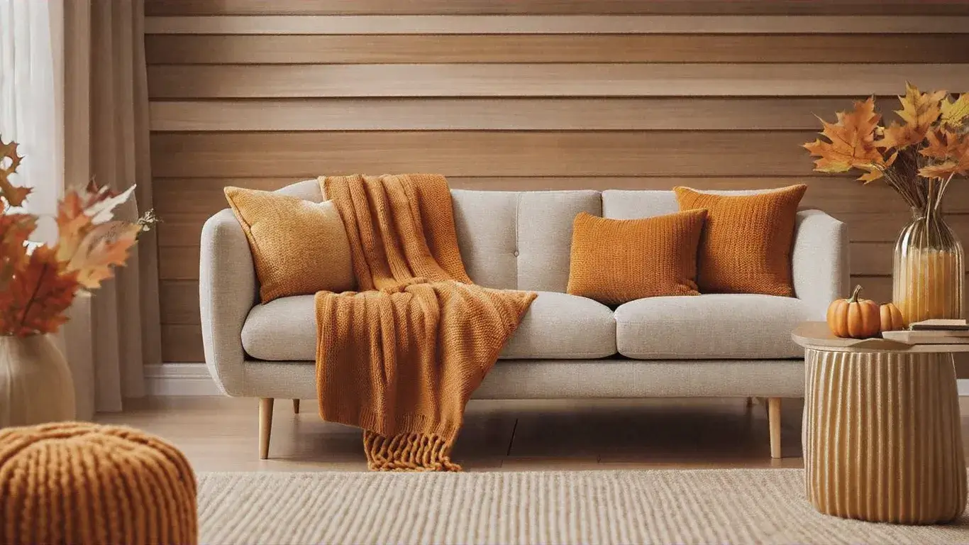 Colori autunnali per la casa: Come arredare con le tonalità della stagione 3 Immagine di casa autunnale