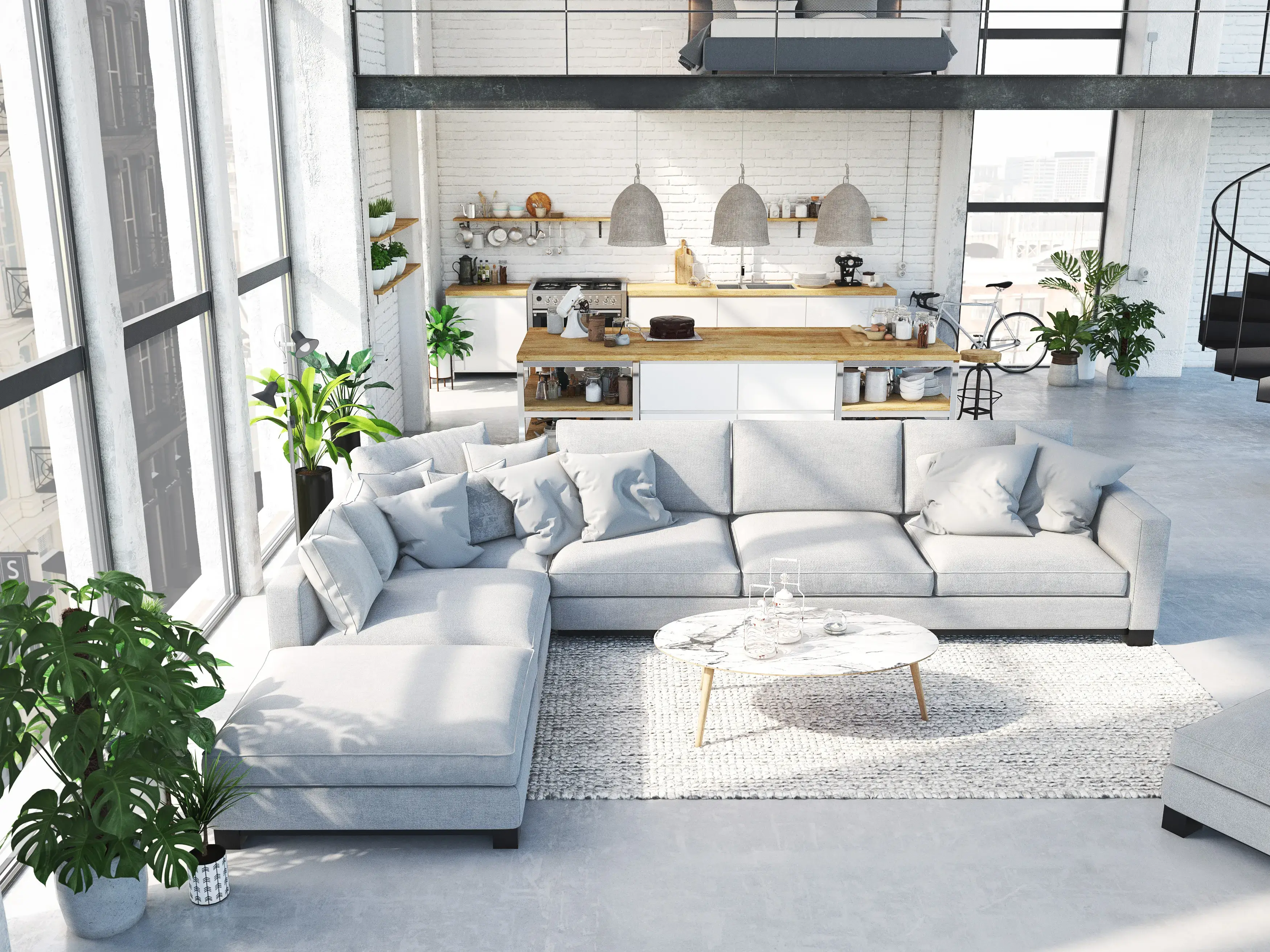 Divano grigio in casa: eleganza e versatilità 1 Immagine di divano grigio