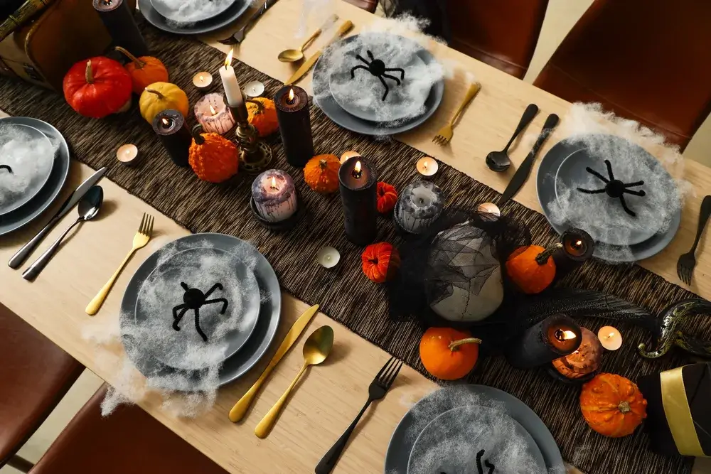 Halloween: come apparecchiare la tavola per una cena spettrale 2 Immagine di halloween cena