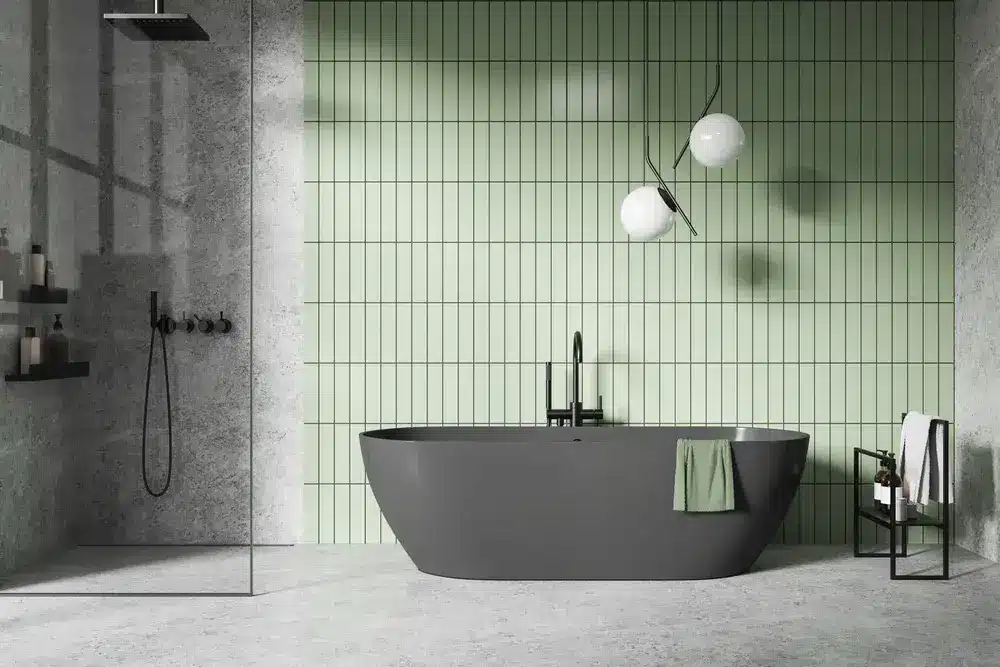 Ceramica e ambienti umidi: sinergia tra design, durabilità e sicurezza 6 Immagine di piastrelle bagno
