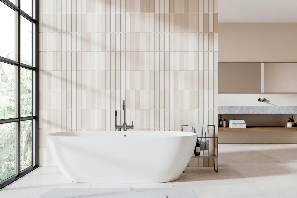 Ceramica e ambienti umidi: sinergia tra design, durabilità e sicurezza 3 Immagine di piastrelle casa interni