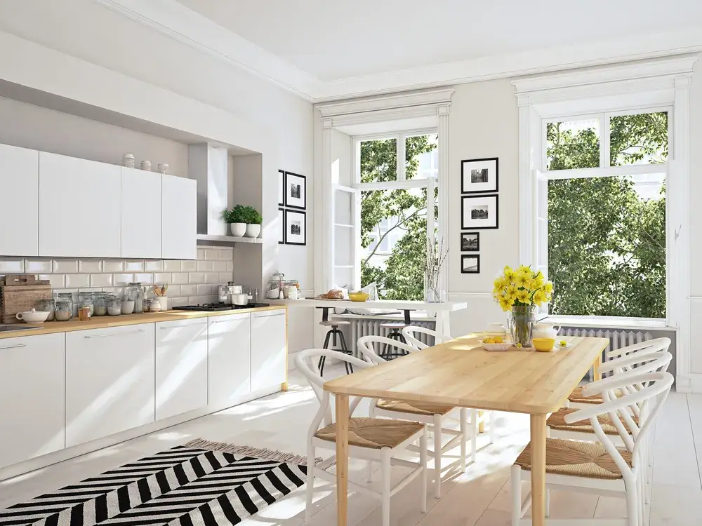 Arredamento nordico: quali colori utilizzare? 3 Immagine di cucina nordica