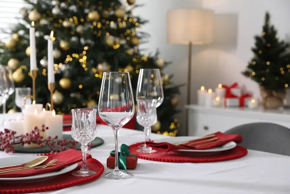 Mise en place natalizia 5 Immagine di mise en place natale