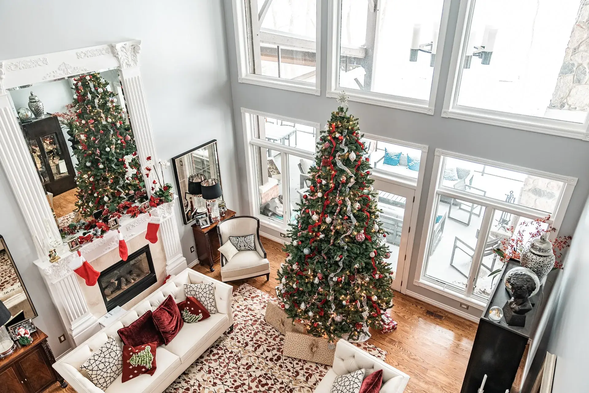 Idee per decorare la casa a Natale 2 Immagine di natale in casa
