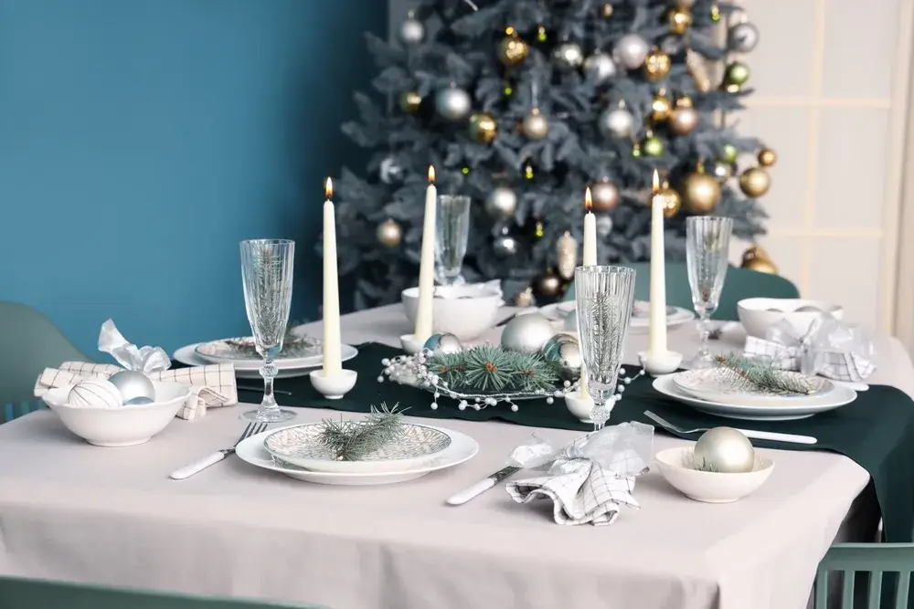 Mise en place natalizia 6 Immagine di tavole natale