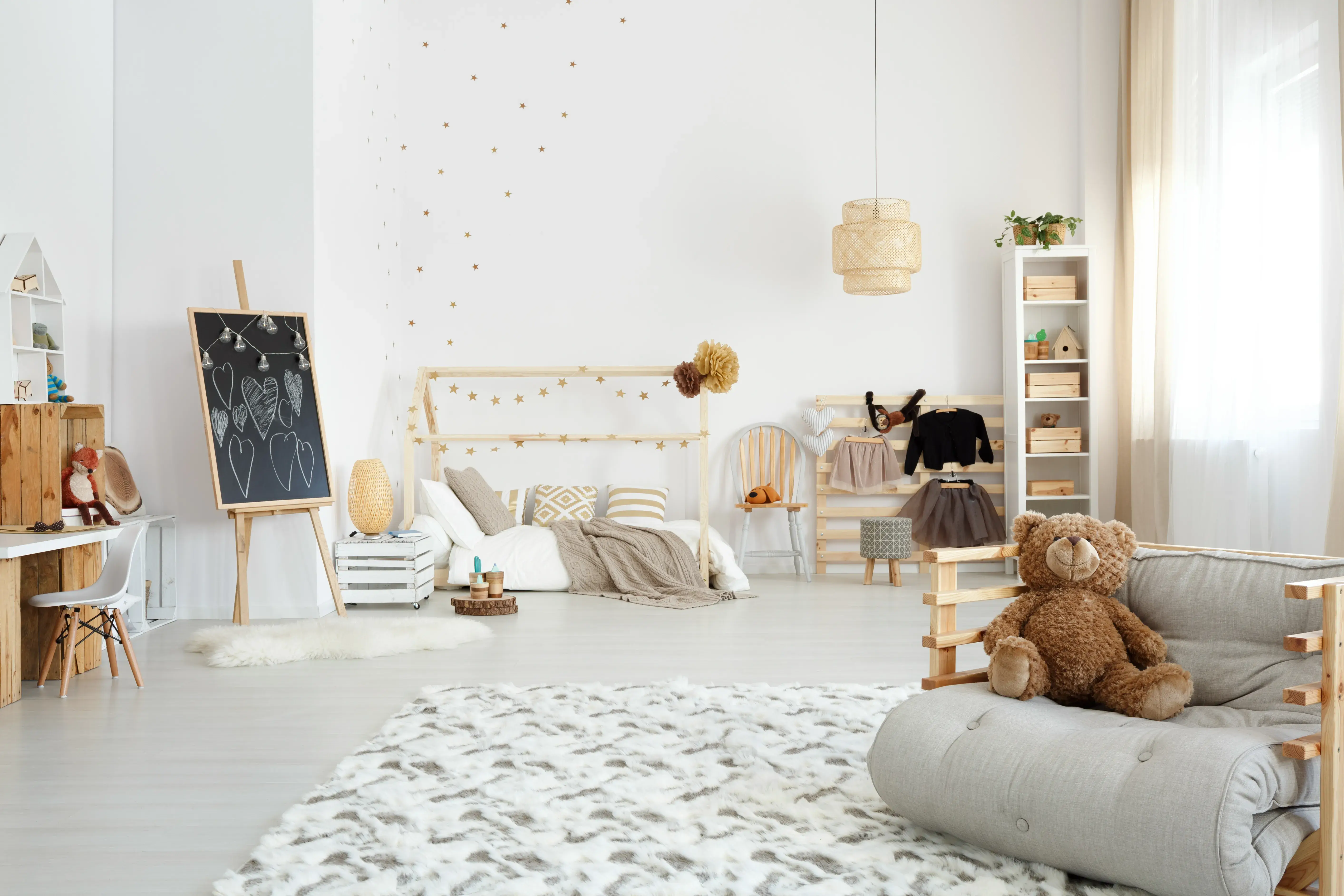 Cameretta dei bambini: quale colore scegliere? 4 Immagine di Cameretta colori neutri