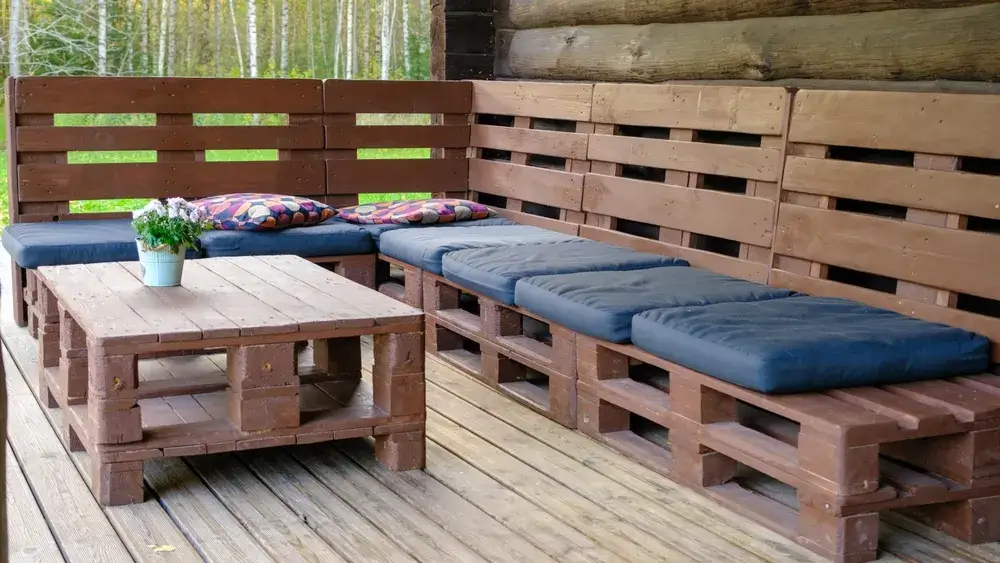 Come riutilizzare vecchi oggetti in una casa moderna 2 Immagine di oggetti pallet